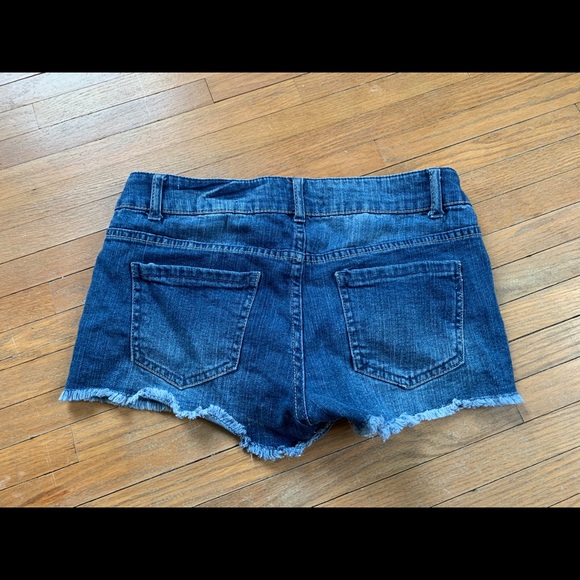 Jean mini shorts - Picture 2 of 2